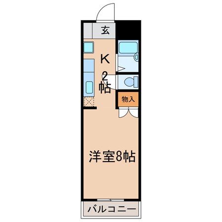 クリーン高蔵寺の物件間取画像